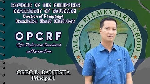 OPCRF Portfolio Presentation