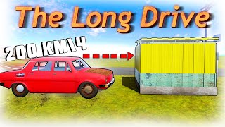 РАЗБИЛИСЬ НА ТОЛЬКО ЧТО СОБРАННОЙ ТАЧКЕ!!! THE LONG DRIVE Мультиплеер!!