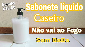 Como fazer um sabonete líquido natural?
