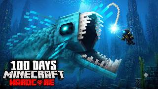 I Survived 100 Days in a Flood Apocalypse in Hardcore Minecraft