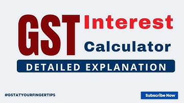 GST Interest calculator | GSTR 3B Delay Filing | Auto Populated Interest | CA Antony S Ukken