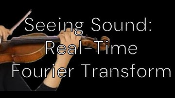 Geluid zien: realtime visualisatie van Fourier-transformaties met Python