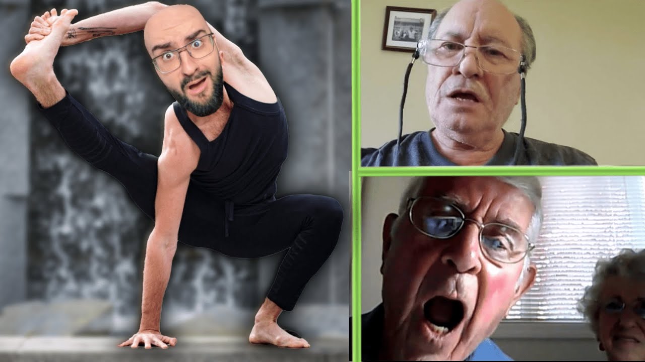 ICH STARTE MEIN EIGENES ZOOM MEETING 🤣 (YOGA EDITION)