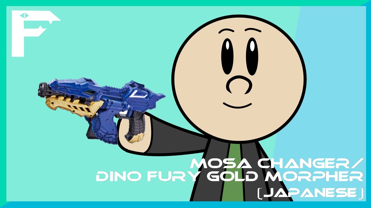 モサチエンジヤ/Dino Fury Gold Morpher review || Fennec Foxy Official