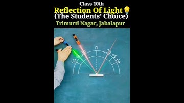 Reflection of light 💡 Class 10th #shorts #physics #education #thestudentschoice #study