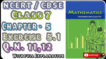 Lines and Angles | Class 7 Exercise 5.1 Question 11-12 | Chapter 5 | NCERT | @mdsirmaths