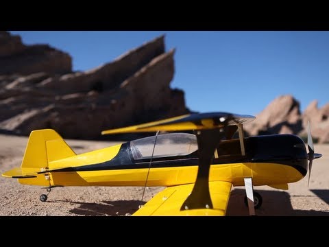 Pitts Python Biplane Crash Landing