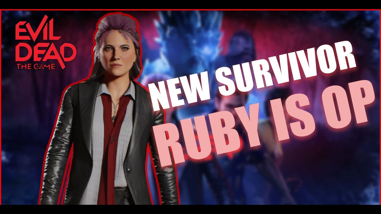 EvilDeadTheGame on X: You've asked for her, and now she's almost here!  Play as the newest survivor, Ruby, in Evil Dead: The Game on Feb 2nd! A  former Dark One herself, she