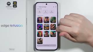 Motorola Edge 70 Fusion: How to Create AI Wallpaper screenshot 4