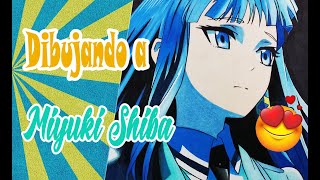 Dibujando a Miyuki Shiba de Mahouka Koukou No Rettousei