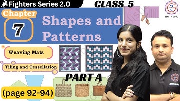 (Page 92-44) Class 5 new Maths mela || Shapes and patterns || Chapter 7 Part A || NCERT