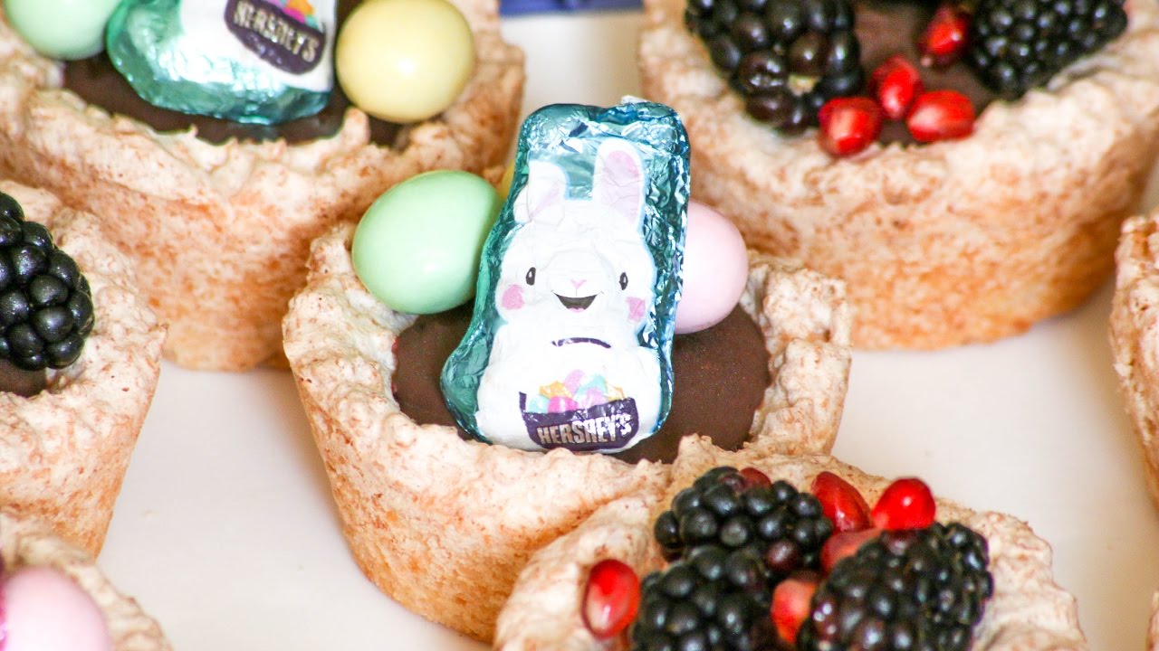 Passover and Easter Coconut Chocolate Nests