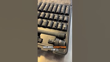 Upgrade Your Toolbox with a 48-Piece Impact Socket Set — 42% Off at $45.99!