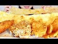 ASMR咀嚼音☆KFCザクザク辛口ハニーチキンとパリパリフランスパンを食べるCrisp chicken Eating Sounds ザクザク骨なしケンタッキー&クリスピー【スイーツちゃんねるあんみつ】