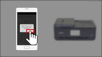 Connecting to a smartphone with direct connection (iOS) (TS9500 series)