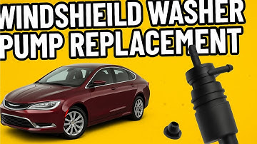 2015 Chrysler 200 Windshield Washer Pump Replacement