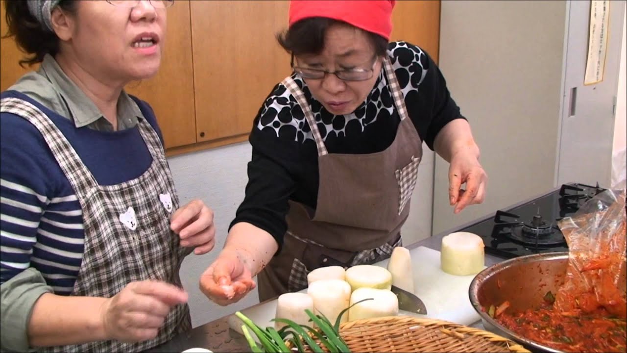 オイキムチ 大根キムチの作り方 ハン姉妹の韓国家庭料理 Youtube