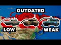 Why russias military arsenal is low weak and outdated