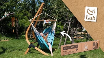 How to build the Calma stand for hanging chairs – step by step | LA SIESTA Lab