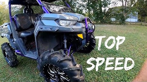 How Fast Does Defender XMR on 35s and 4" Portals Go??