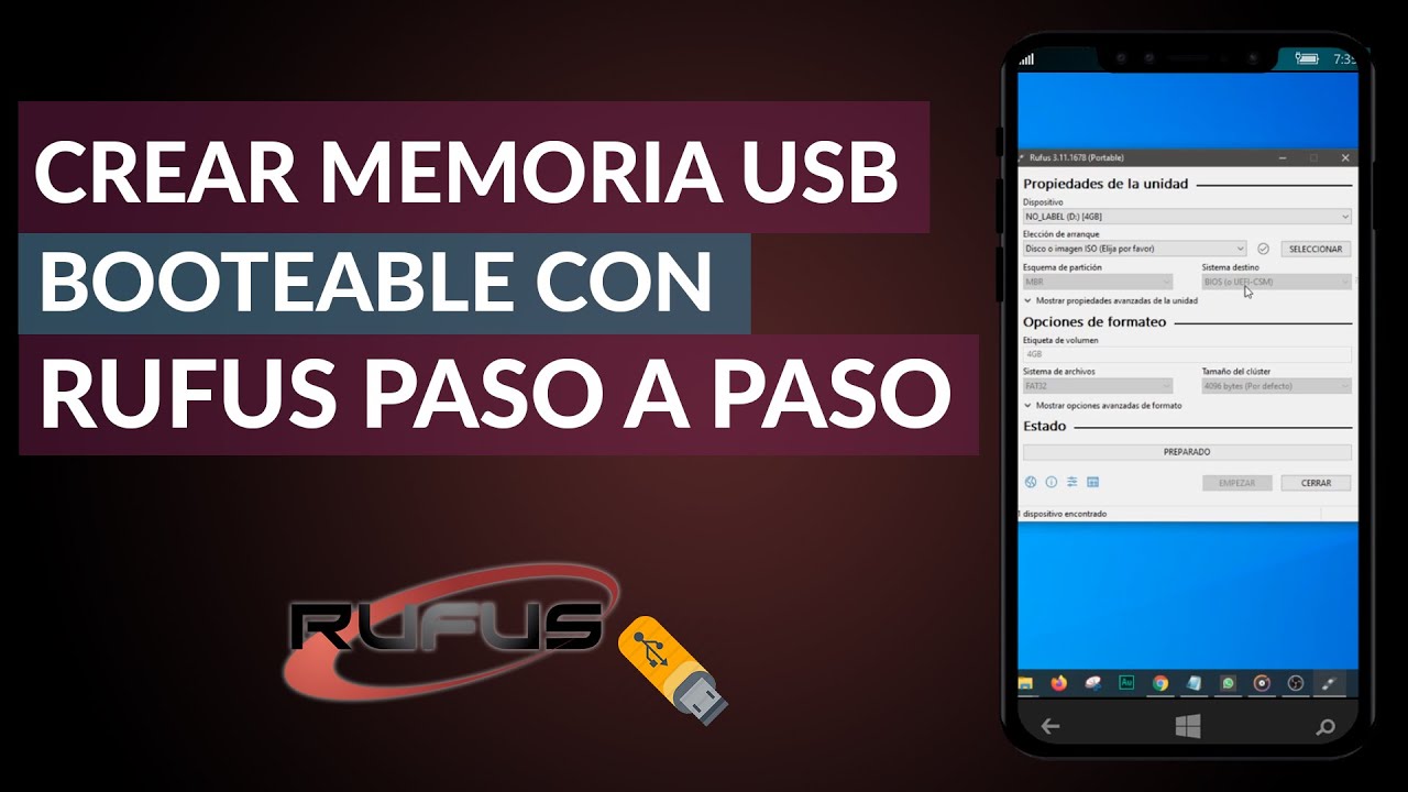 Como hacer un usb booteable