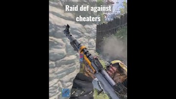 Rust - Raid def against cheaters #shorts