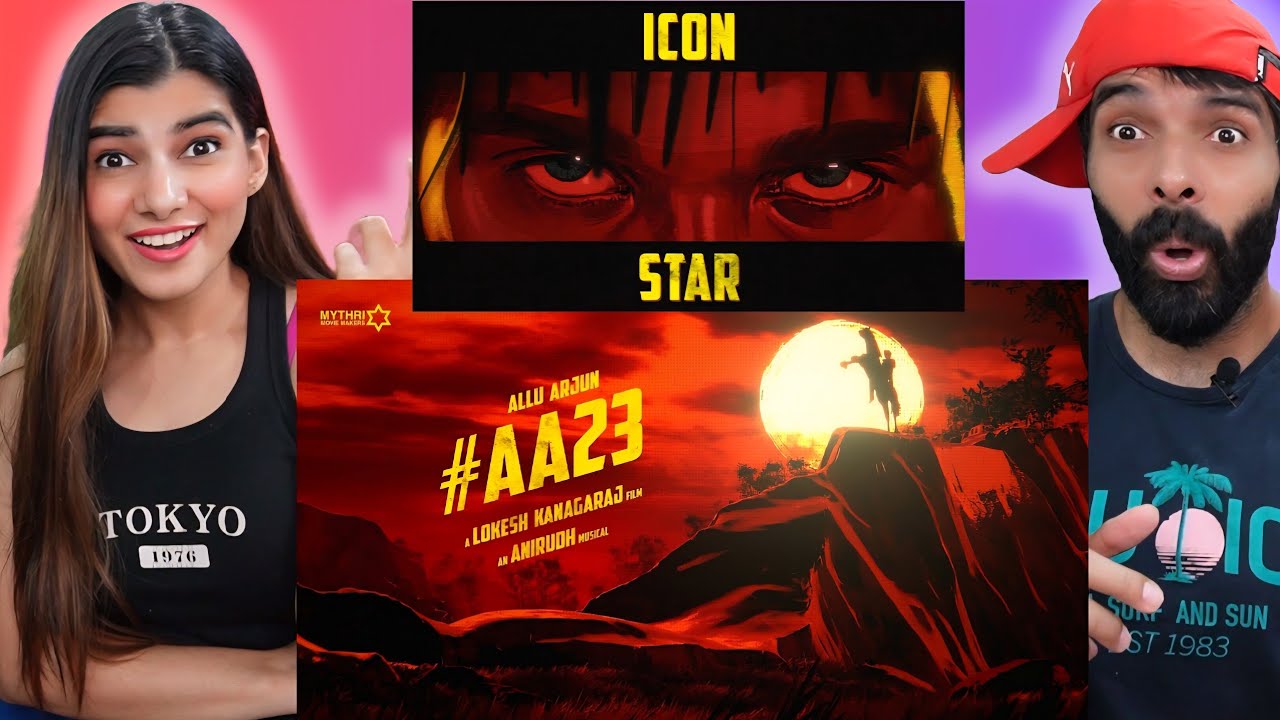 AA 23 Announcement Video Reaction | Icon Star Allu Arjun | Lokesh Kanagaraj | Anirudh | Mythri Movie