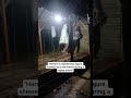 "Horror‼️ A mysterious figure showed up in the forest during a raging storm"  #shorts #short #horror