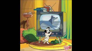 Happy Color - 101 Dalmatians: Oh He Is Watching At The TV (Blend Pics) And (Disney Pics)