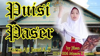 Puisi - PASER DAN TERJEMAHAN BAHASA INDONESIA