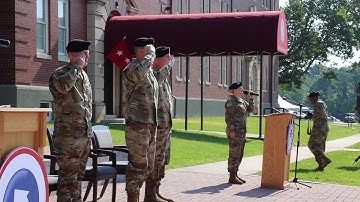 1st Theater Sustainment Command Change Of Command ceremony