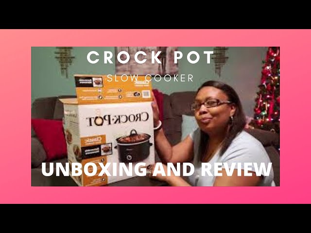 Unboxing Crock Pot 7 Quart Slow Cooker - Bravo Charlie's Episode