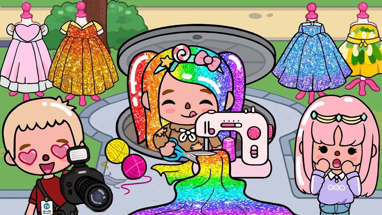 I Opened an Underground Designer Dress Shop | Toca Life Story | Toca Boca