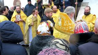 Крестный ход на праздник Святителя Николая 19 12 2017