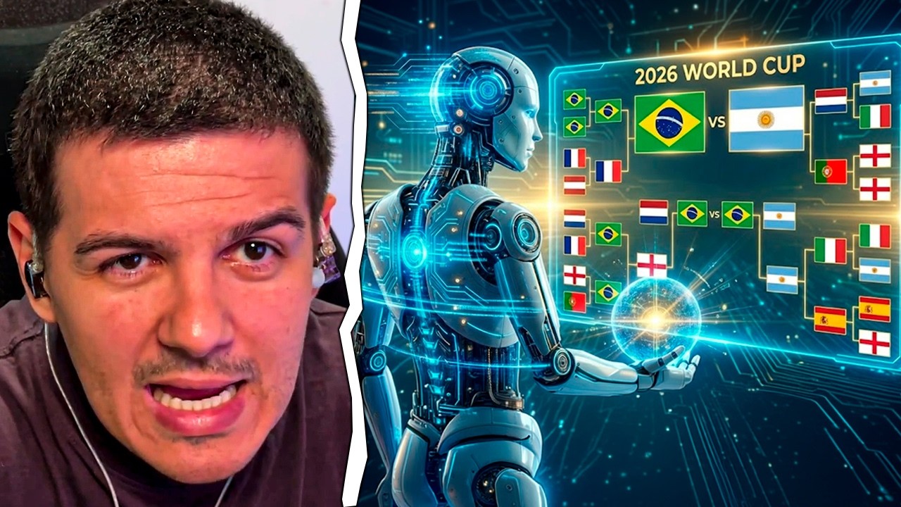 A IA SIMULOU A COPA DE 2026 E O FINAL FOI REVOLTANTE! - wardi REACT!