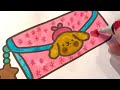 🎨 ASMR Coloring | 🤩 Coco Wyo Coloring Book ✏️ Marker Sounds 😌