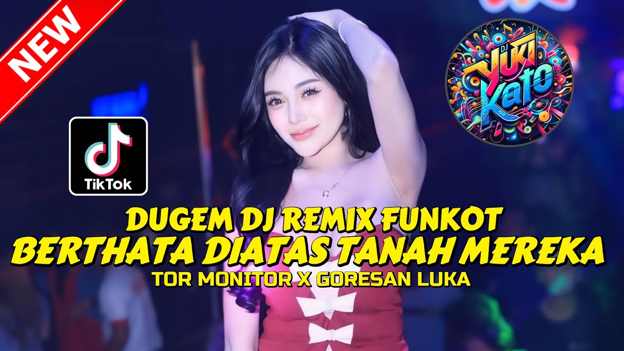 DUGEM DJ REMIX FUNKOT ! DJ BERTAHTA DIATAS TANAH MEREKA X GORESAN LUKA | DJ REMIX FULL BASS TERBAIK