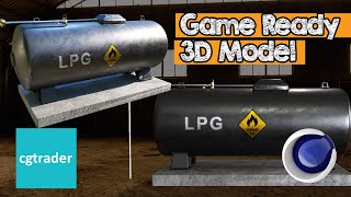 LPG TANK 3D MODEL Presentation