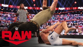 Keith Lee \& Riddle vs. Braun Strowman \& Sheamus: Raw, Nov. 9, 2020