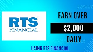 Trucking: 🤑 EARN OVER $2,000 DAILY W/RTS FINANCIAL (remote work) 2025