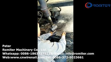 Semi Automatic U Bolt Forming Making Machine