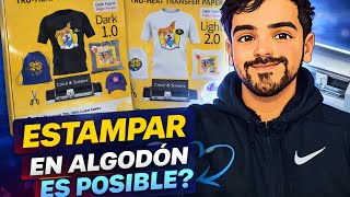 Cómo Sublimar en Algodón con Transfer Paper Blanco y Negro (Guía Completa 2026)