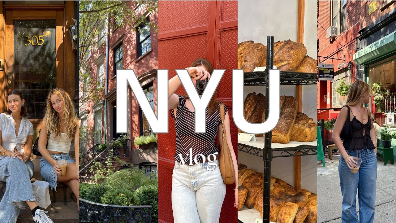 NYU Vlog | weekend fun, classes, and studying