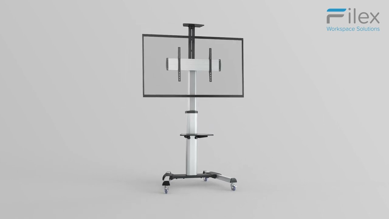 Filex TV Stand - Silver