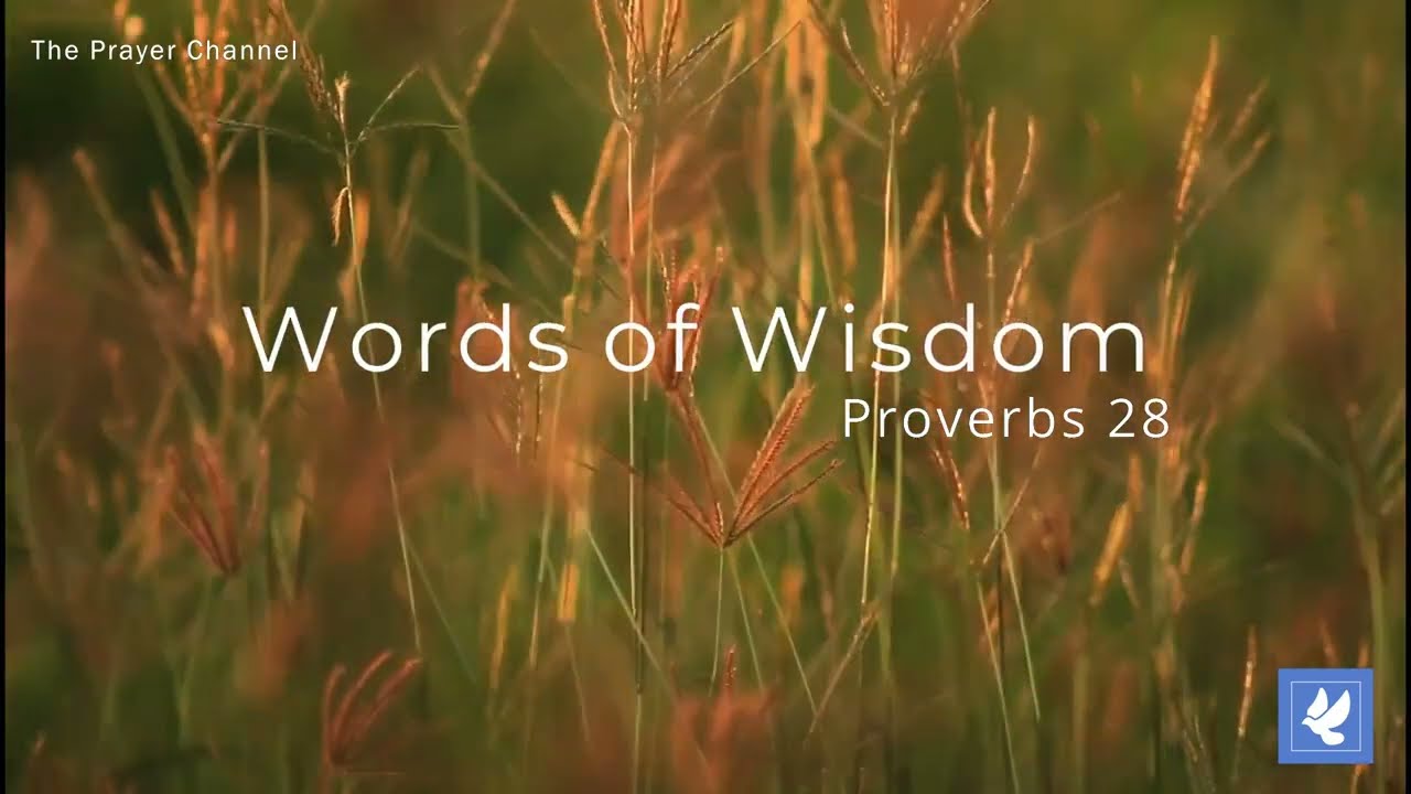 Praying with Proverbs 28 | Bold As A Lion | The Prayer Channel |