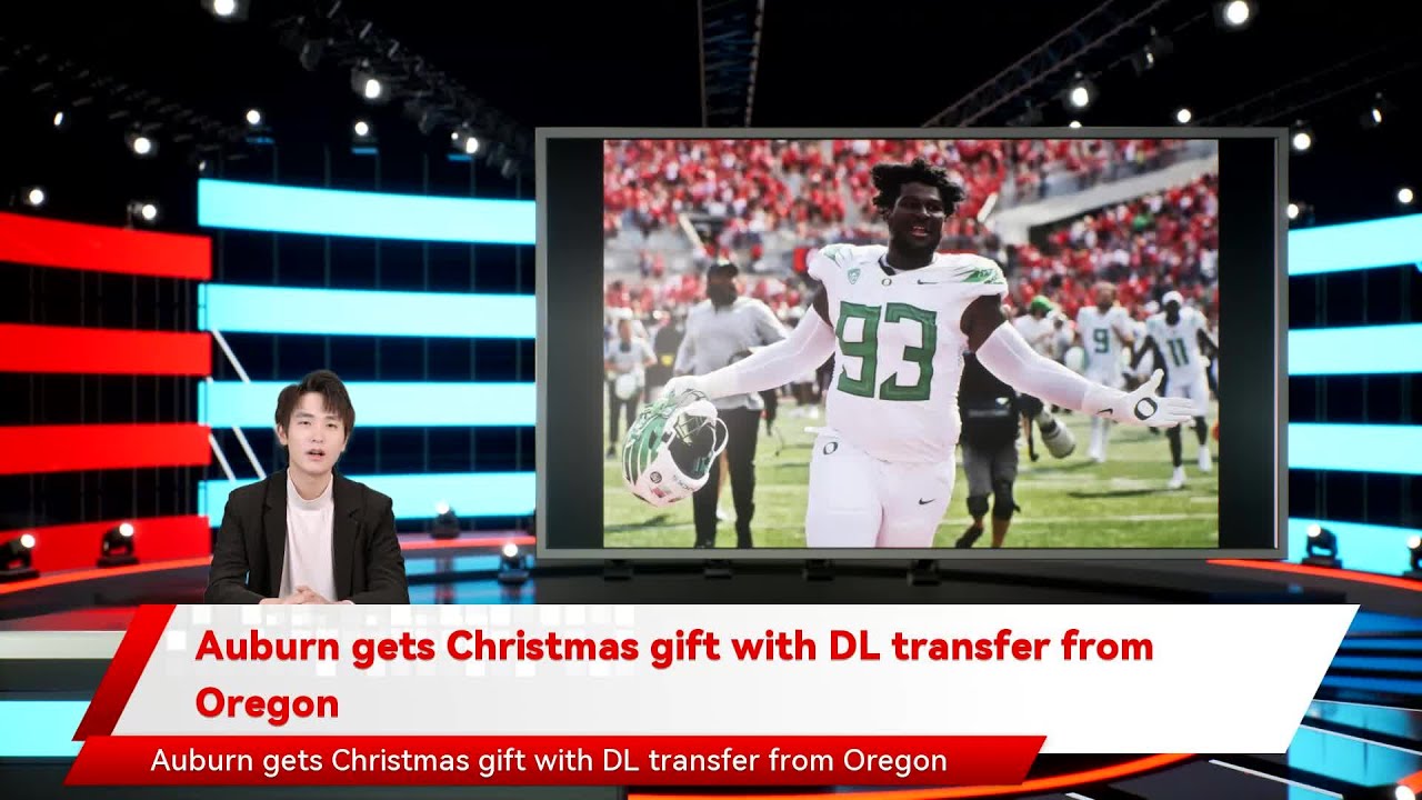 Auburn gets Christmas gift with DL transfer from Oregon