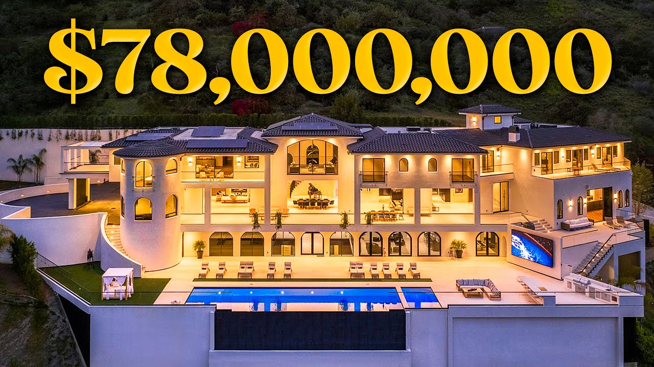 Download Touring a $78,000,000 NEVER BEFORE SEEN Bel Air MEGA Mansion