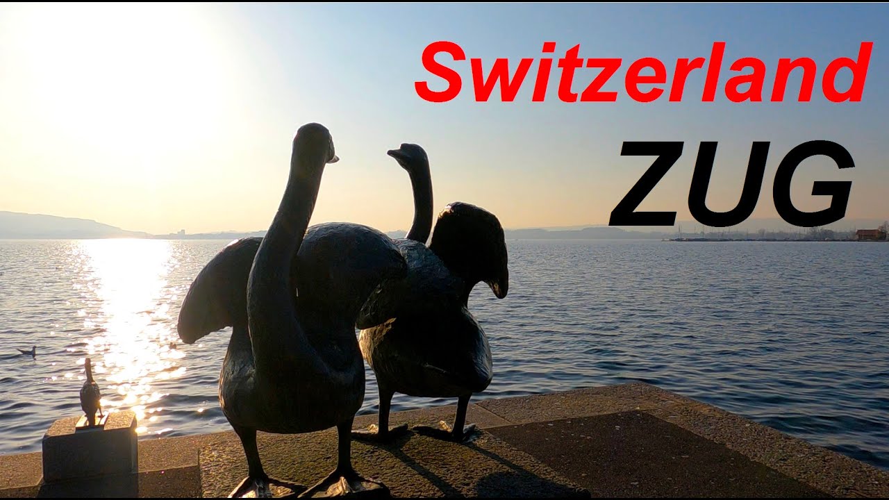 Zug Switzerland 4K | Walk in the Old Town | Zug Schweiz