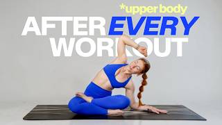 5 Min. Upper Body Stretch for Pull Days (Cool Down)