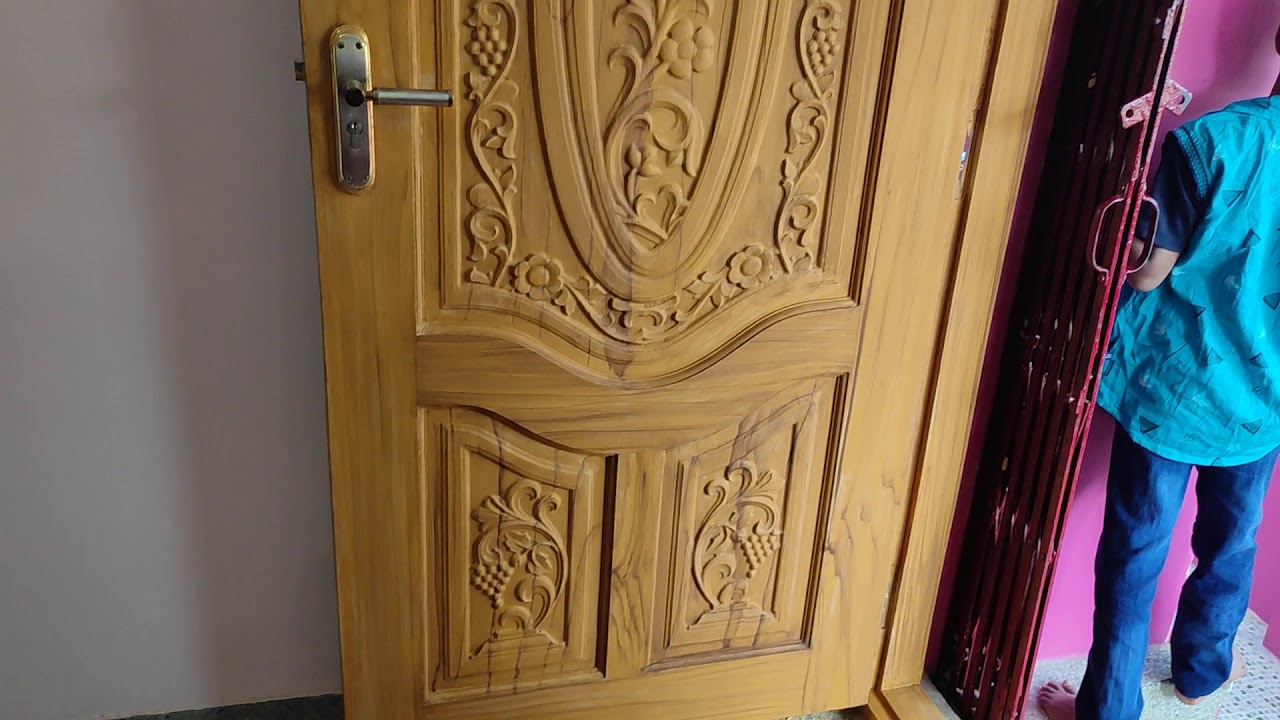 teak wood door polish procedure | Teak wood grain tutorial | #shorts